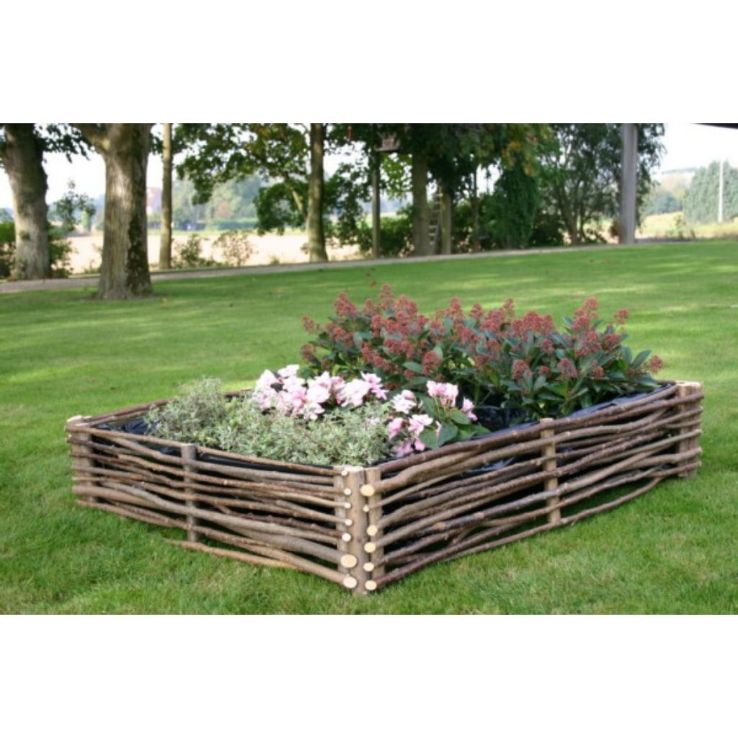 Bordure en noisetier tressé - Border 1 - H.25 x L.150cm