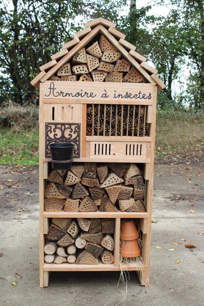 Armoire/Chalet à insectes
