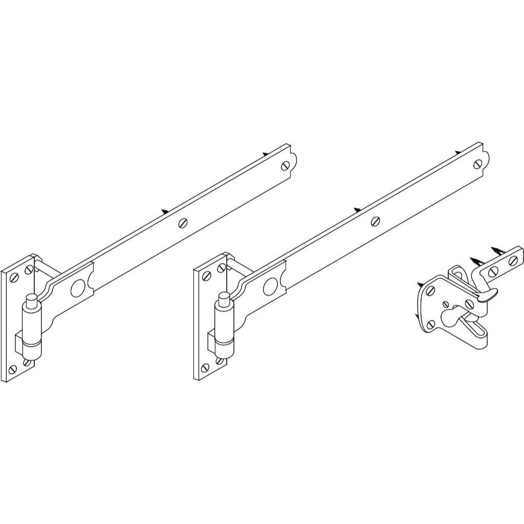 Kit de montage pour portillon