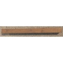 Poteau 7 x 7 cm brun - Thomas