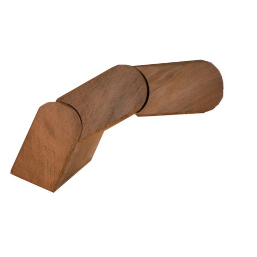[PALPLANCHEMOVE150] Palplanche ronde en bois exotique MOVE